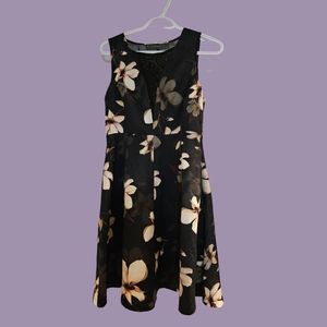 Floral midi dress | Pink Martini | Size: S